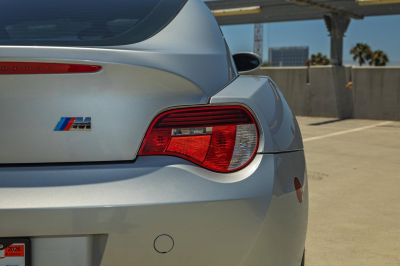 2007 BMW Z4 M Coupe in Titanium Silver Metallic over Black Nappa