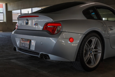 2007 BMW Z4 M Coupe in Titanium Silver Metallic over Black Nappa