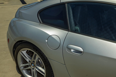 2007 BMW Z4 M Coupe in Titanium Silver Metallic over Black Nappa