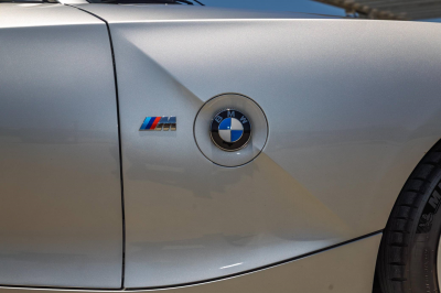 2007 BMW Z4 M Coupe in Titanium Silver Metallic over Black Nappa
