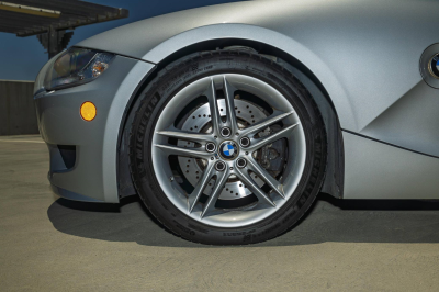 2007 BMW Z4 M Coupe in Titanium Silver Metallic over Black Nappa