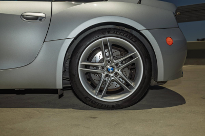 2007 BMW Z4 M Coupe in Titanium Silver Metallic over Black Nappa