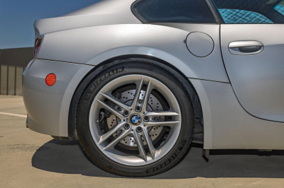 2007 BMW Z4 M Coupe in Titanium Silver Metallic over Black Nappa