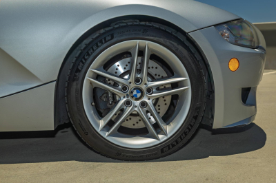 2007 BMW Z4 M Coupe in Titanium Silver Metallic over Black Nappa