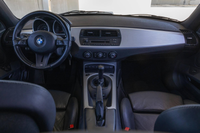 2007 BMW Z4 M Coupe in Titanium Silver Metallic over Black Nappa