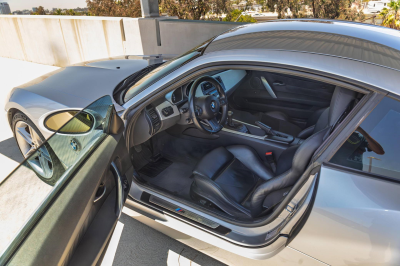 2007 BMW Z4 M Coupe in Titanium Silver Metallic over Black Nappa