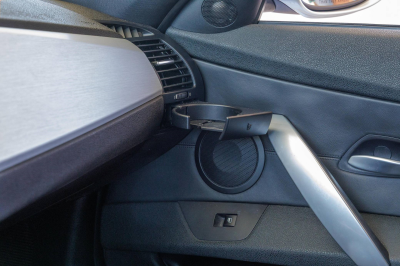 2007 BMW Z4 M Coupe in Titanium Silver Metallic over Black Nappa