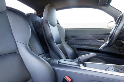 2007 BMW Z4 M Coupe in Titanium Silver Metallic over Black Nappa