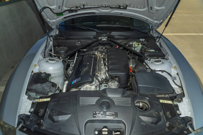 2007 BMW Z4 M Coupe in Titanium Silver Metallic over Black Nappa