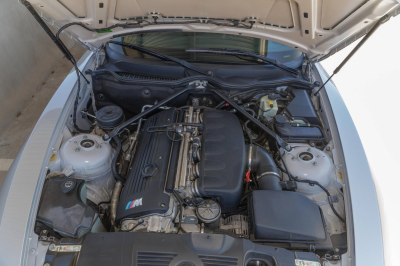 2007 BMW Z4 M Coupe in Titanium Silver Metallic over Black Nappa