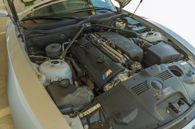 2007 BMW Z4 M Coupe in Titanium Silver Metallic over Black Nappa