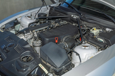 2007 BMW Z4 M Coupe in Titanium Silver Metallic over Black Nappa