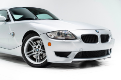 2007 BMW Z4 M Coupe in Titanium Silver Metallic over Black Nappa