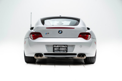 2007 BMW Z4 M Coupe in Titanium Silver Metallic over Black Nappa