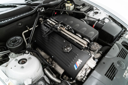 2007 BMW Z4 M Coupe in Titanium Silver Metallic over Black Nappa