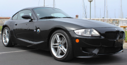 2007 BMW Z4 M Coupe in Black Sapphire Metallic over Black Nappa