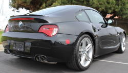 2007 BMW Z4 M Coupe in Black Sapphire Metallic over Black Nappa