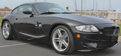 2007 BMW Z4 M Coupe in Black Sapphire Metallic over Black Nappa