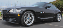 2007 BMW Z4 M Coupe in Black Sapphire Metallic over Black Nappa