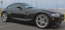 2007 BMW Z4 M Coupe in Black Sapphire Metallic over Black Nappa