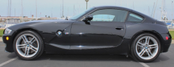 2007 BMW Z4 M Coupe in Black Sapphire Metallic over Black Nappa