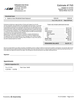 2007 BMW Z4 M Coupe in Black Sapphire Metallic over Black Nappa
