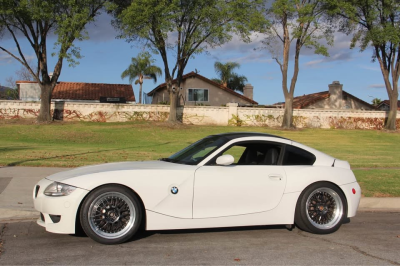 2007 BMW Z4 M Coupe in Alpine White III over Black Nappa