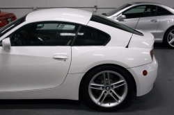 2007 BMW Z4 M Coupe in Alpine White III over Light Sepang Bronze Nappa