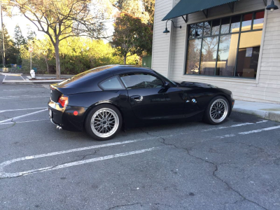 2007 BMW Z4 M Coupe in Black Sapphire Metallic over Black Nappa