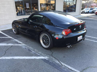 2007 BMW Z4 M Coupe in Black Sapphire Metallic over Black Nappa