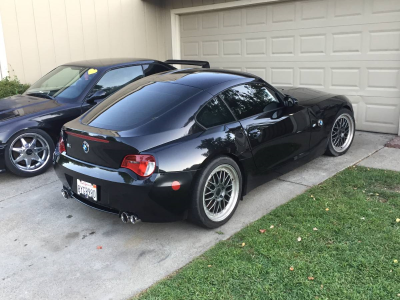 2007 BMW Z4 M Coupe in Black Sapphire Metallic over Black Nappa