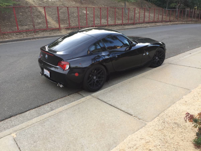 2007 BMW Z4 M Coupe in Black Sapphire Metallic over Black Nappa