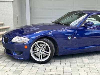2007 BMW Z4 M Coupe in Interlagos Blue Metallic over Black Extended Nappa