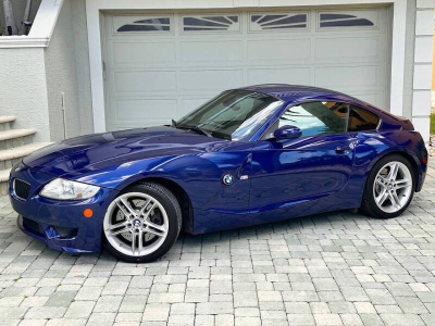 2007 BMW Z4 M Coupe in Interlagos Blue Metallic over Black Extended Nappa