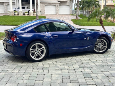 2007 BMW Z4 M Coupe in Interlagos Blue Metallic over Black Extended Nappa