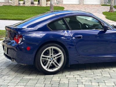 2007 BMW Z4 M Coupe in Interlagos Blue Metallic over Black Extended Nappa