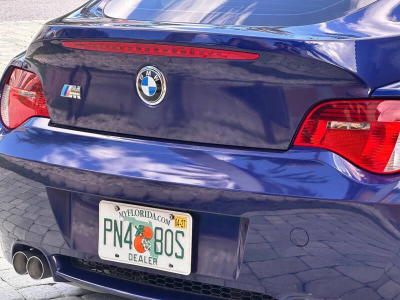 2007 BMW Z4 M Coupe in Interlagos Blue Metallic over Black Extended Nappa