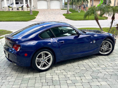 2007 BMW Z4 M Coupe in Interlagos Blue Metallic over Black Extended Nappa