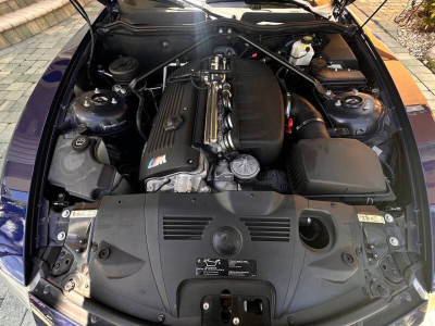 2007 BMW Z4 M Coupe in Interlagos Blue Metallic over Black Extended Nappa