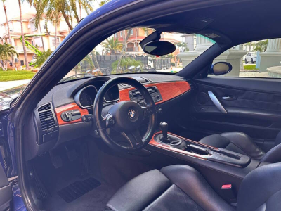 2007 BMW Z4 M Coupe in Interlagos Blue Metallic over Black Extended Nappa