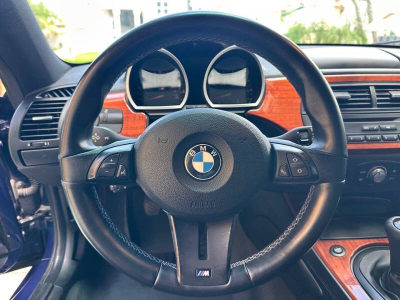 2007 BMW Z4 M Coupe in Interlagos Blue Metallic over Black Extended Nappa