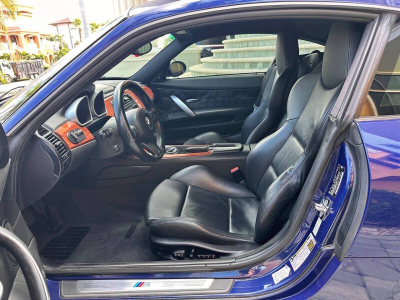 2007 BMW Z4 M Coupe in Interlagos Blue Metallic over Black Extended Nappa