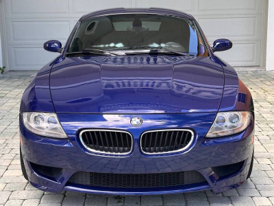 2007 BMW Z4 M Coupe in Interlagos Blue Metallic over Black Extended Nappa
