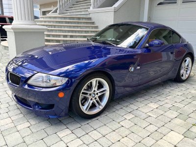 2007 BMW Z4 M Coupe in Interlagos Blue Metallic over Black Extended Nappa