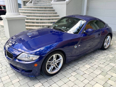 2007 BMW Z4 M Coupe in Interlagos Blue Metallic over Black Extended Nappa