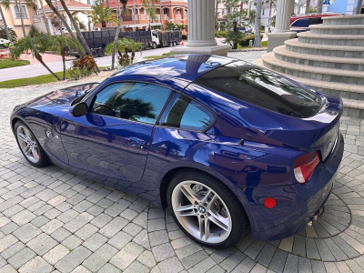2007 BMW Z4 M Coupe in Interlagos Blue Metallic over Black Extended Nappa