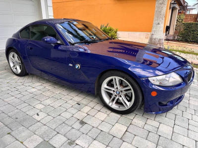 2007 BMW Z4 M Coupe in Interlagos Blue Metallic over Black Extended Nappa