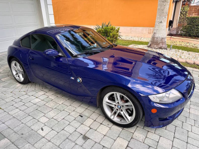 2007 BMW Z4 M Coupe in Interlagos Blue Metallic over Black Extended Nappa