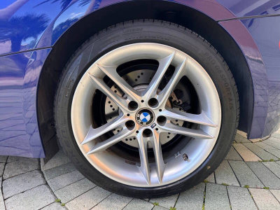 2007 BMW Z4 M Coupe in Interlagos Blue Metallic over Black Extended Nappa
