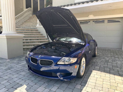 2007 BMW Z4 M Coupe in Interlagos Blue Metallic over Black Extended Nappa